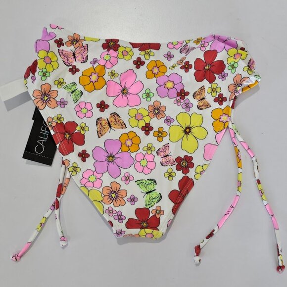 California Waves Cinch Side High Waist Bikini Bottom - Picture 6 of 8